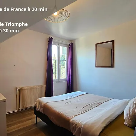 Privee Dans Partage, L'hibiscus Paris & Stade De France Apartment